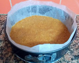 Foto del paso 5 de la receta: Tarta de queso, limón y vainilla con glaseado de pasas al ron