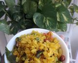 पोहा (poha recipe in Hindi) रेसिपी चरण 3 फोटो