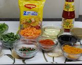 ফ্রাইড মশালা ম্যাগি (Fried masala Maggi recipe in Bengali) রেসিপি ধাপ - 2 ছবি