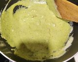 A picture of step 3 of Pesto pasta.