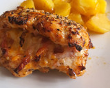 Foto del paso 3 de la receta: Pechuga de pollo al pesto rojo