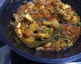 A picture of step 6 of Veg lucknowi biriyani.