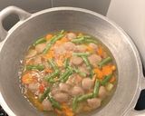 Foto langkah ke 5 dari resep Sop bakso makaroni 🍲🍲🍲.