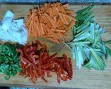 Foto del paso 1 de la receta: Wok de pollo y vegetales ¡!¡!