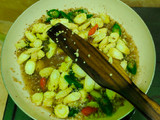 Tumis jamur kuping dan jagung muda (cocok untuk diet)