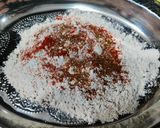 A picture of step 1 of Methi ke parathe.