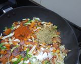 A picture of step 6 of Masala Khichdi.