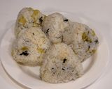 吻仔魚小松菜三角飯糰的食譜步驟5照片