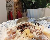 A picture of step 2 of Healthy fruit salad with yoghurt and cream dressing.