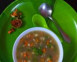 A picture of step 6 of Ragi Soup.
