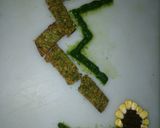 A picture of step 7 of Coriander Fritters.