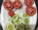 A picture of step 12 of Kadhai Paneer.