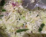A picture of step 2 of Cabbage Poriyal.