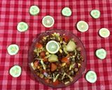 A picture of step 3 of Healthy Chana Chat.