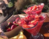 صورة لخطوة 3 من وصفة سلطة الفواكة على طريقتي 🍌🍓🍊🍎🍐