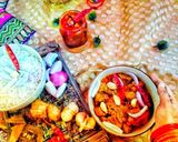 কাটা মসলায় মাংস ভুনা রেসিপির ধাপ 3 ছবি