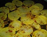 Tawa aloo chapati roll recipe step 4 photo