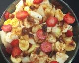 A picture of step 3 of Yummy Fruit Chaat 🍓🍌🍎🍊🍐🍏.