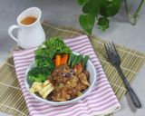 Foto langkah ke 8 dari resep Bistik Daging Panggang.