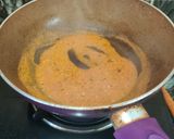 A picture of step 6 of Mooli Gajar Shalgam Kadhi.