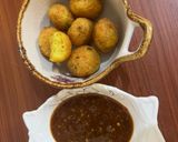 Foto langkah ke 11 dari resep Perkedel singkong sambal gula merah.
