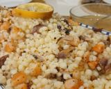 Foto del paso 6 de la receta: Cuscús Libanés con Langostinos, Caballa y Vinagreta de arroz