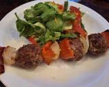Foto del paso 5 de la receta: Brochetas de carne picada