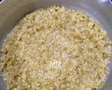 A picture of step 1 of Quinoa Smoothie with Mango and Melon.