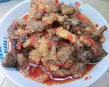 Foto langkah ke 5 dari resep Ati Ampela Orek Pedas Manis.