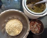 स्पेशल धनिया पत्ते की वडी (Special dhaniya patti ki vadi recipe in hindi) रेसिपी चरण 1 फोटो