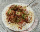 A picture of step 4 of Dahi wada.