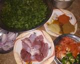 Shaljum palk gosht recipe step 1 photo