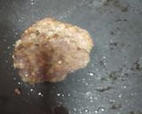 A picture of step 6 of Fusion chapli burger 🍔.