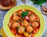 Foto langkah ke 5 dari resep 448. Bola Tempe Saus Bolognese.