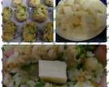 A picture of step 2 of Baked Cheese Lava Rolls (from leftover rice).