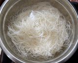 A picture of step 2 of Pancit Sotanghon Guisado (Stir-Fried Glass Noodles).