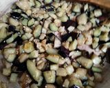 Foto del paso 2 de la receta: Hamburguesa casera de Posta molida y berenjena 🍆 en la freidora de aire