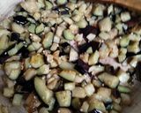 Foto del paso 2 de la receta: Hamburguesa casera de Posta molida y berenjena 🍆 en la freidora de aire