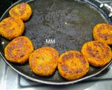 A picture of step 8 of Papaya Tikkis.