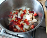 Foto del paso 3 de la receta: Arroz caldoso de pollo rápido