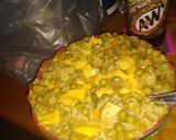 A picture of step 4 of (Halloween dish) GUI Gruel. 🙂.
