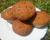 A picture of step 8 of Sprinkled Cupcakes.