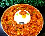 A picture of step 6 of Methi Muthiya Tameta Galka Nu Shaak - Fist-Shaped Fried Methi Dumpling In Sponge Gourd Tomato Curry.