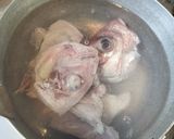 A picture of step 3 of Tai Fish Head Soup with Sashimi or Sushi.
