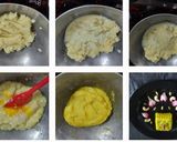 A picture of step 2 of Kesariya Potato Halwa.