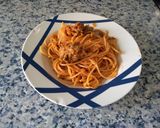Foto del paso 14 de la receta Espaguetis con albóndigas de lentejas y champiñones