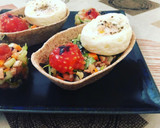 Foto del paso 10 de la receta: Barquitas integrales con ensalada y huevo poché en Lékué
