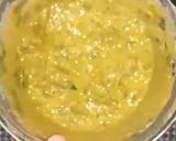 A picture of step 2 of Ragi and besan chilla.