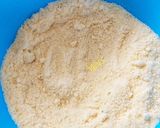 A picture of step 6 of Rava Ladoo.