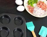 A picture of step 1 of Egg muffins.